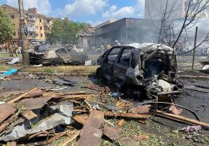 Bombardeos rusos en Donetsk dejan saldo de al menos siete muertos