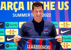 El Barça presentará a Lewandowski en un acto con público en el Camp Nou el #5Ago