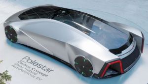 Así es el auto conceptual que funciona parcialmente con energía solar (Fotos)