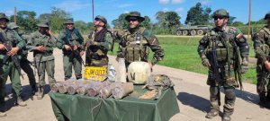 Guardia Nacional informó que desactivaron 14 explosivos en la frontera con Colombia