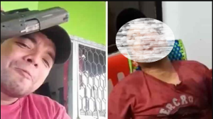 EN VIDEO: Peligroso delincuente colombiano abatido mientras hacía un “en vivo” manipulando un arma