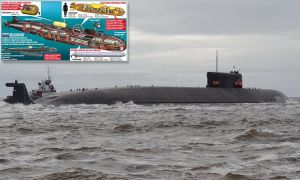 Putin entregó temible y potente submarino: Podría arrasar ciudades enteras y desatar “tsunamis radiactivos” (FOTOS)