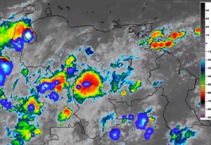 Inameh prevé lluvias acompañadas de actividad eléctrica en algunos estados de Venezuela #8Jul
