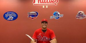 Venezolano Gabriel Rincones Jr. firmó contrato con los Filis de Filadelfia