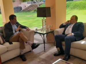 Guaidó conversó con director para las Américas del Servicio Europeo de Acción Exterior