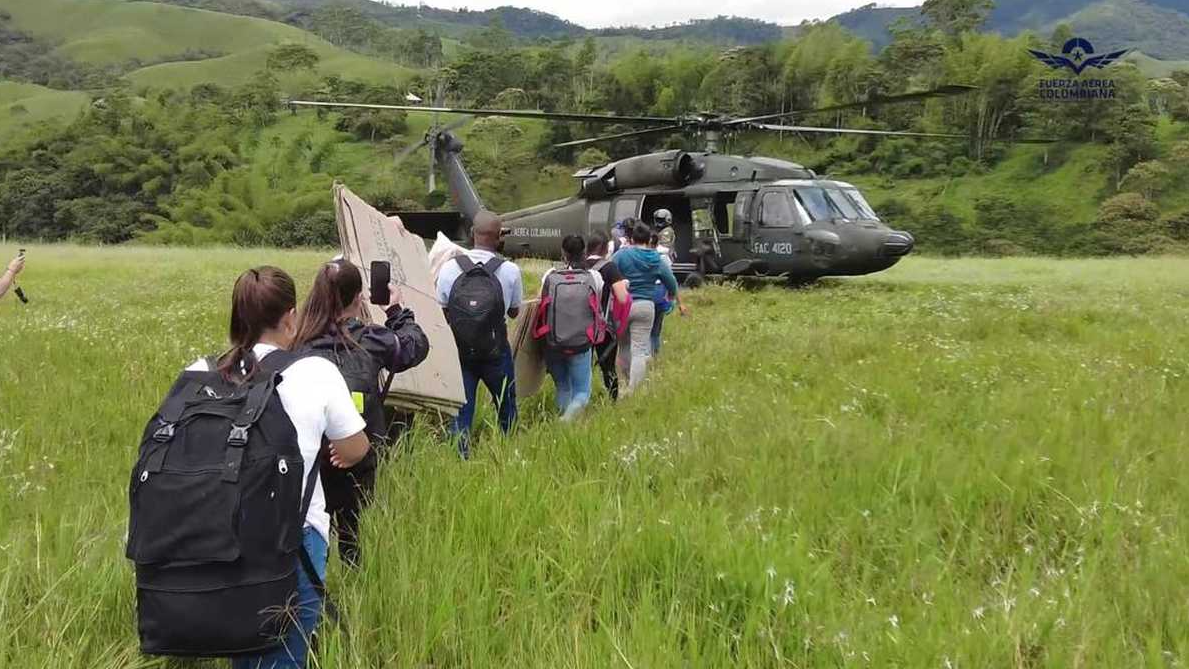 Video: ELN atacó con explosivos un helicóptero de Ecopetrol en el Catatumbo
