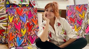 “El amor todo lo puede”: Jenny Caldera Gómez le apuesta a la pintura
