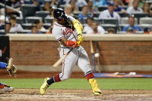 Ronald Acuña Jr. salió de la mala racha con un TABLAZO ante los Mets (Video)