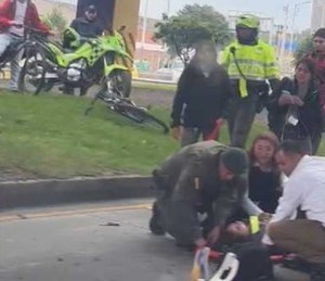 Escolta de Gustavo Petro atropelló a una mujer en Bogotá durante desplazamiento del mandatario