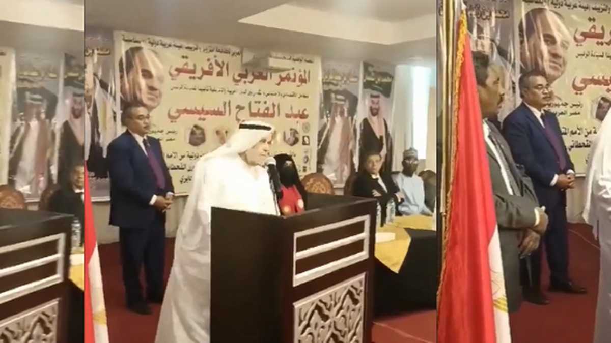 EN VIDEO: Diplomático árabe daba un discurso cuando… ¡le dio un patatús y se murió!
