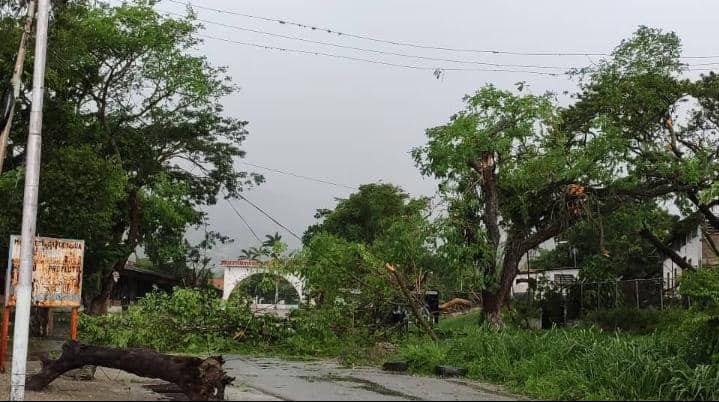Magdaleno inundado y sin servicio eléctrico tras fuertes lluvias en Aragua
