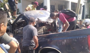 Tragedia en Guarenas: Camioneta perdió los frenos y dejó tres muertos (Fotos y video)
