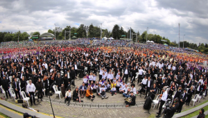 Bogotá organizó el concierto más grande del mundo con unos 16 mil artistas