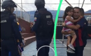 Salió de casa a jugar con un vecinito y se extravió: la dramática búsqueda de la niña Tatiana en San Cristóbal