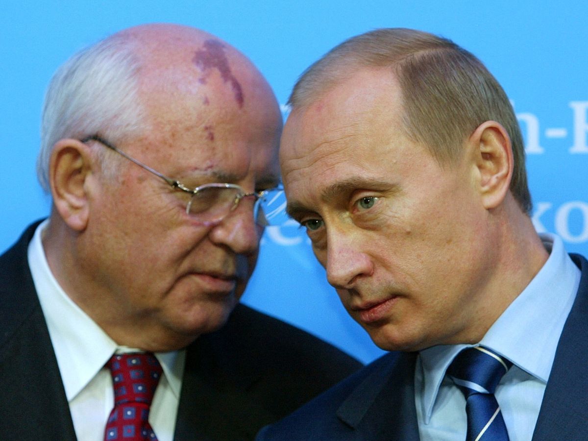 La relación de amor y odio entre Gorbachov y Putin