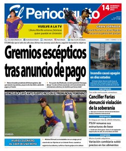 Portadas de este domingo 14 de agosto de 2022