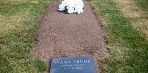Trump enterró a su primera esposa en un campo de golf… para no pagar impuestos