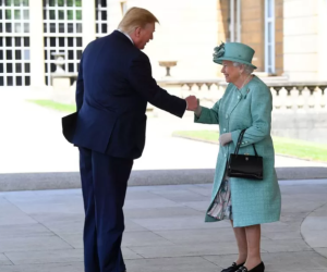 Trump elogió el legado de paz y prosperidad de Isabel II en el Reino Unido
