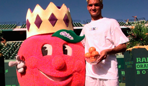 Roger Federer antes de ser Su Majestad: el niño rebelde rubio que rompía raquetas y era fanático de Pamela Anderson