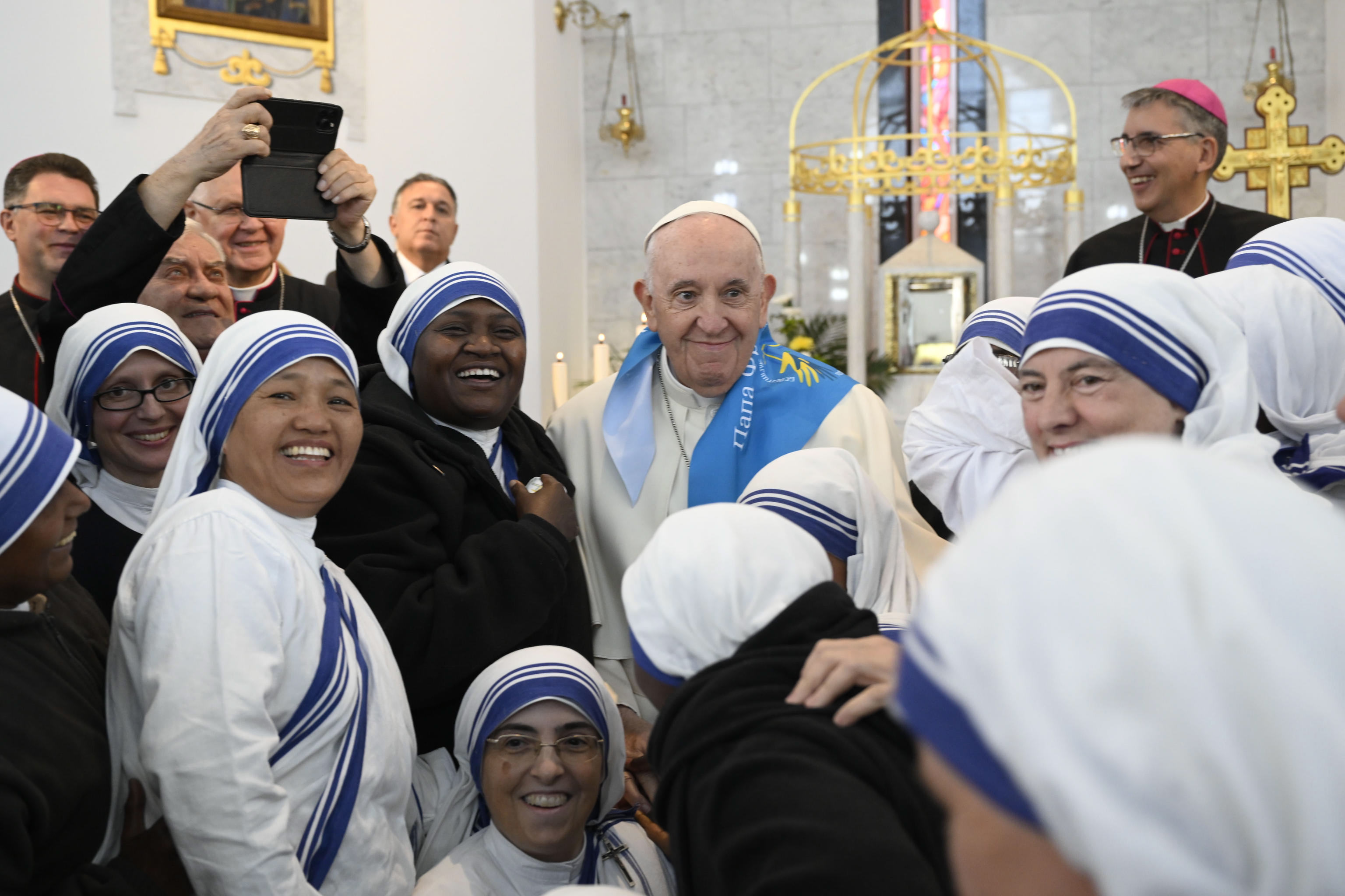 El papa Francisco y otros líderes declaran que las religiones deben rechazar la guerra