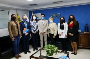 Comité Olímpico Venezolano acordó con la OPS promover la vacunación y vida saludable