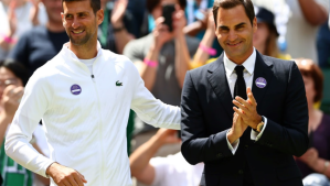 Djokovic recordó “momentos y enfrentamientos increíbles” en la despedida a Federer
