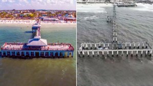 En imágenes: Fort Myers, un paraíso convertido en ruinas por el huracán Ian