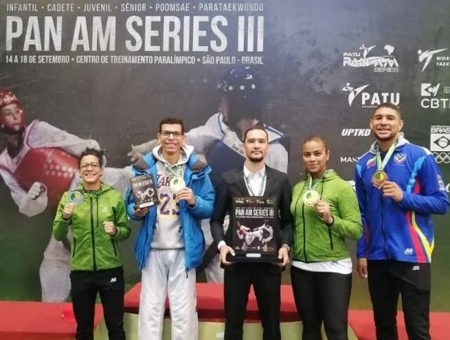 Venezuela sumó cuatro medallas en el Pan-Am Series III G2 de taekwondo
