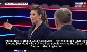 “Dios, perdóname”: la “muñeca de hierro” de Putin sugirió EN VIVO, bombardear el funeral de Isabel II