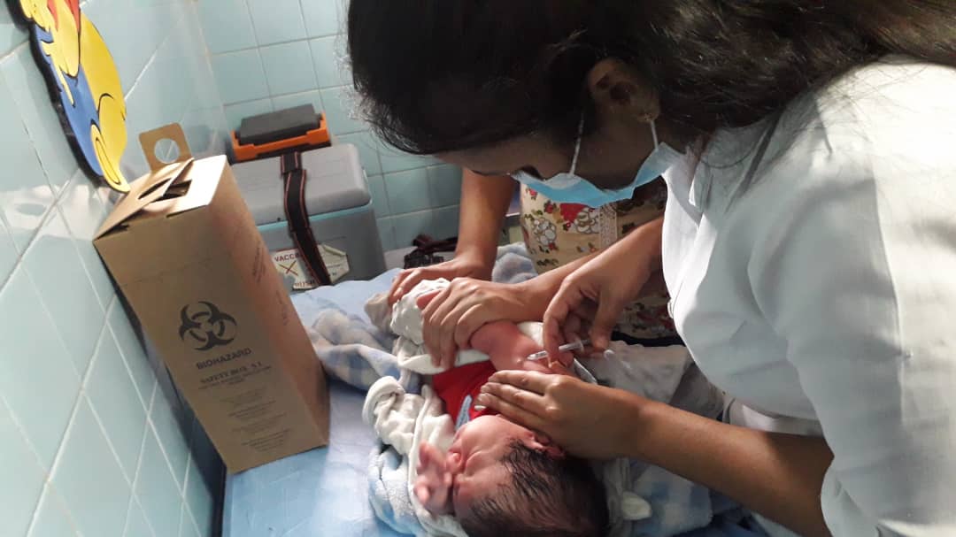 Por fin la vacuna BCG está disponible en la red de salud del Táchira