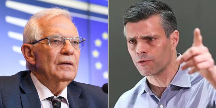 Leopoldo López acusa a Borrell de tener “doble rasero” por reunirse con canciller de Maduro