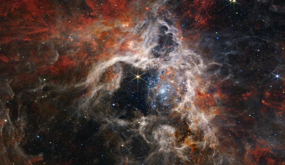 IMÁGENES únicas de la Nebulosa de la Tarántula captadas por el telescopio Webb