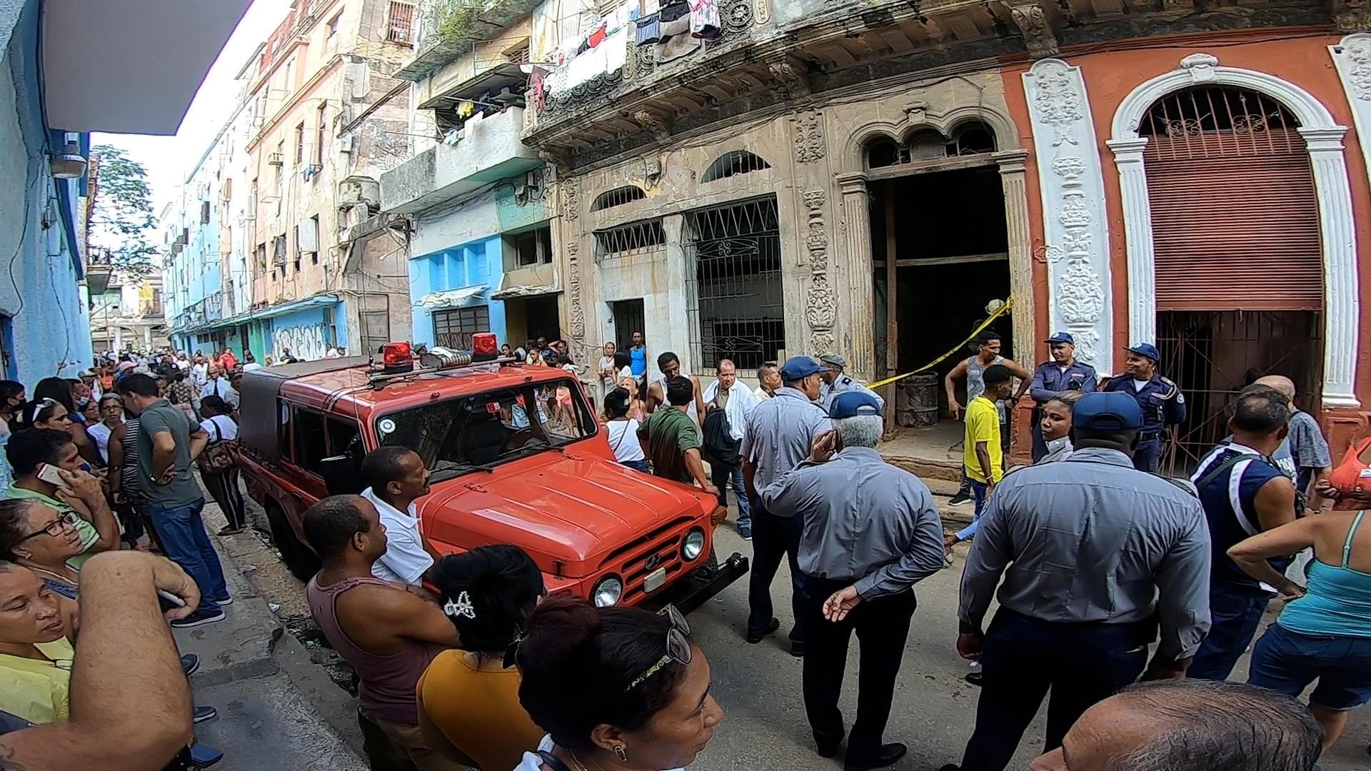 Murió una niña en el derrumbe de un edificio en Cuba (VIDEO)