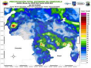 Onda tropical 47 amenaza al oriente de Venezuela este #26Oct, según Inameh