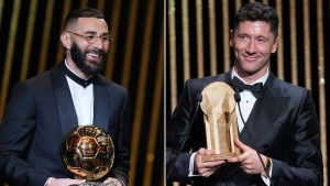 La “batalla de los relojes” entre Benzema y Lewandowski en el Balón de Oro: la abismal diferencia entre uno y otro