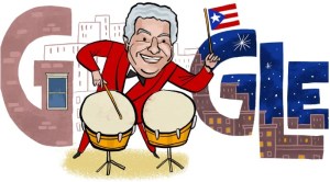 A bailar con el Doodle de Google que celebra la vida de Tito Puente, el “Rey de los Timbales”