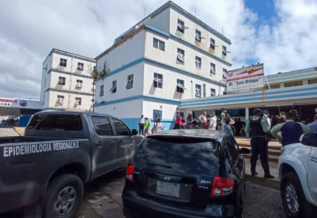 Área de cirugía en el hospital Luis Ortega en Margarita amenazada por la crisis sanitaria por condiciones de los baños