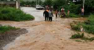 Autoridades mantienen despliegue por fuertes lluvias que causaron afectaciones en Altagracia de Orituco