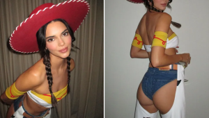 En FOTOS: la divina Kendall Jenner nos regaló el cosplay más candente de este Halloween