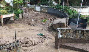 Emergencia en Maracay: Desbordamiento de río en El Castaño pone en vilo a los vecinos de la zona (VIDEOS)