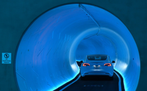 ¡Alucinante! Así es dar un paseo por el hipnotizaste túnel para Teslas en Las Vegas (Video)