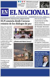 Portadas de este miércoles 5 de octubre de 2022