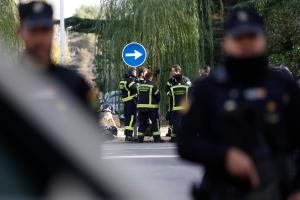 España reforzará la seguridad en la embajada de Ucrania tras la explosión