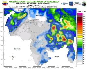 Onda tropical 49 se encuentra sobre el occidente venezolano, según Inameh #4Nov