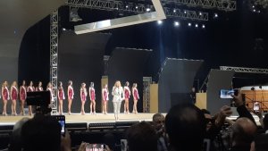 EN FOTOS: Maite Delgado llegó al Poliedro de Caracas para el ensayo general del Miss Venezuela