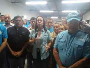 María Corina Machado: We cannot allow the CNE to be the one who counts the votes in the primaries