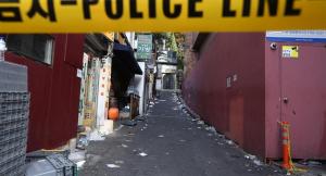 Así son los angostos callejones de la tragedia en Corea del Sur (Imágenes)