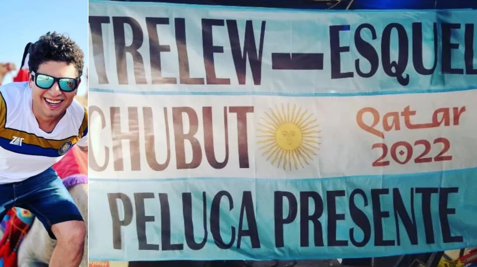 Pide comida y duerme en la calle: la odisea de un fanático argentino en el Mundial Qatar 2022