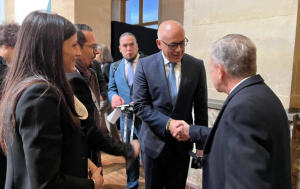 Emmanuel Macron se reúne en París con Gustavo Petro, Alberto Fernández, Jorge Rodríguez y Gerardo Blyde (Video)