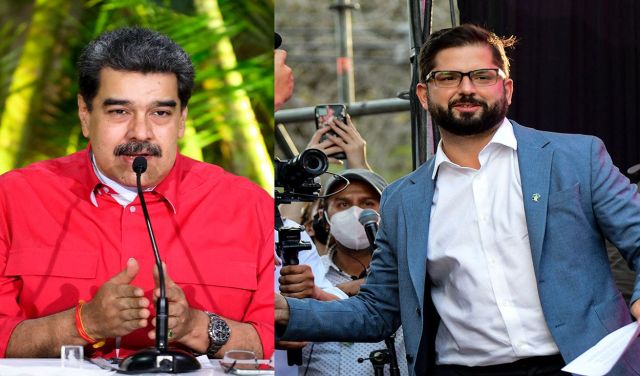Maduro arremete contra Boric: dice que es un gobierno “repudiado” y asegura  que en Chile hay "más de 2 mil presos políticos"